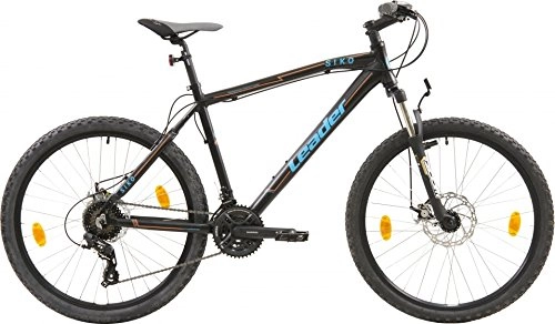 Mountain Bike : Leader siko-n 66 cm 48 cm Men 24SP disco freno nero