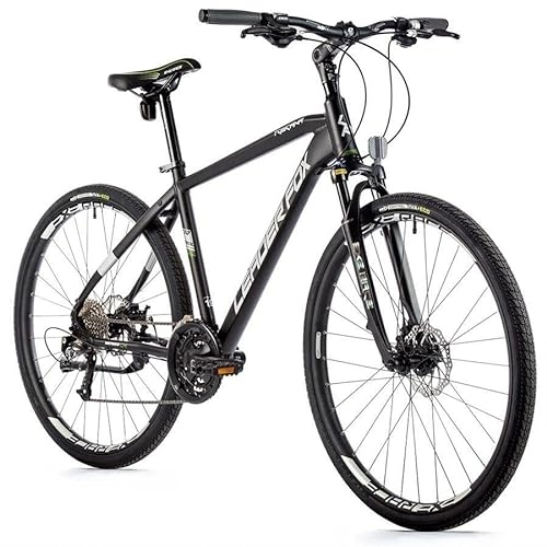 Mountain Bike : Leaderfox Leader Fox Toscana Cross, 28 pollici, freni a disco Rh 48 cm, colore nero opaco