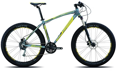 Mountain Bike : Legnano Ciclo 900 Duran Plus Deore, Mountain Bike Unisex – Adulto, Grigio, 40