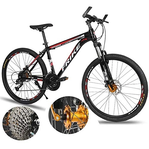 Mountain Bike : LXDDP Bicicletta a velocità variabile per Mountain Bike per Adulti, volano a velocità Fissa, Ruota per Torre di Posizionamento Altezza Adatta: 160-185 cm