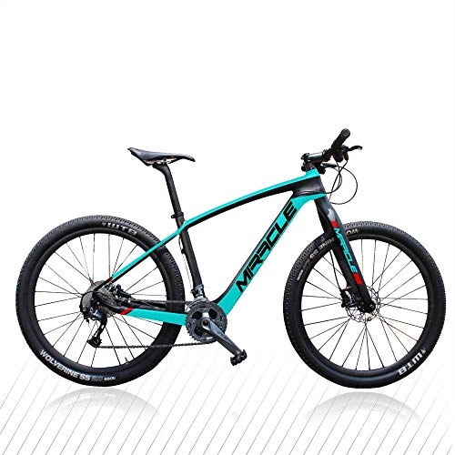 Mountain Bike : M01 Carbon Hardtail MTB Bici Completa 29er Fibra di Carbonio HMF 15, 5 / 17, 5 / 19 / 21 Pollici Bicicletta da Montagna Completa-XT-REBA11S_21 Pollici