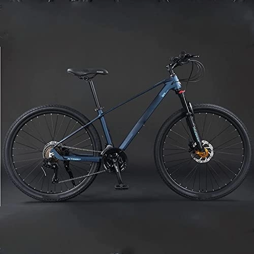 Mountain Bike : Magnesium Alloy Mountain Bike Men's Blueprint 27 Variable Speed Youth Off-Road Shock Absorption Women's Racing Bicycle (d) (D)