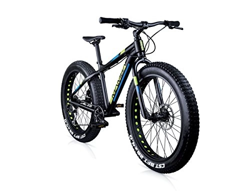 Mountain Bike : MBM Blackmamba, Bicicletta Ibrida Unisex Bambini, Nero A01, 44