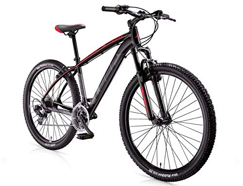 Mountain Bike : MBM Loop 27.5 MTB all 21S SUSP Fork, Bici Unisex Adulto, Rosso A20, 48