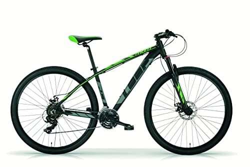 Mountain Bike : MBM Loop 29 Disk BR. MTB all 21S STEF, MBN Bici Unisex Adulto, Verde A10, 38