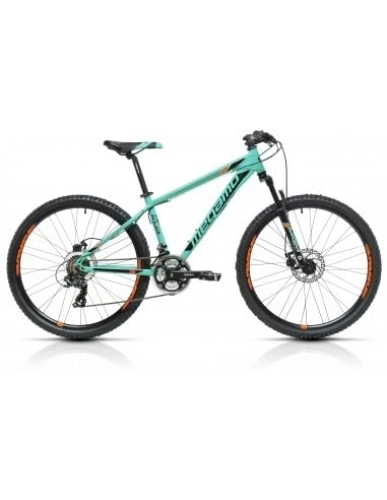 Mountain Bike : Megamo MTB KU2 alluminio 26" 21 velocità freni a disco - Azzurro, S
