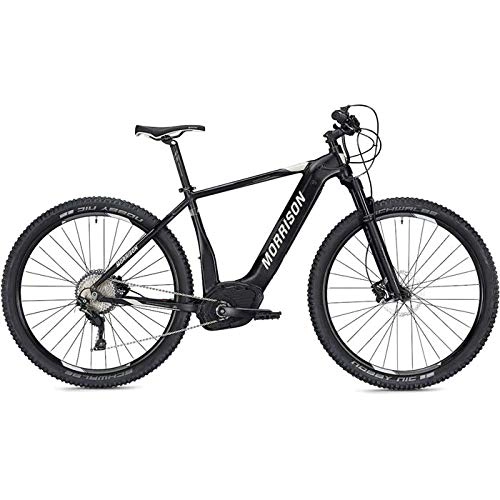 Mountain Bike : MORRISON - Bicicletta elettrica MTB CREE 2, 29", 50 cm, Nero Opaco