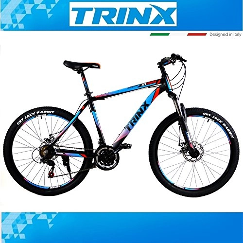 Mountain Bike : Mountain Bike Bicicletta 26 pollici trinx M136 cambio Shimano Mtb ° Hardtail RH 48 cm