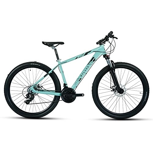 Mountain Bike : MYLAND Altura 27.1.1 27.5'' 100mm 21v Azzurro Taglia M (MTB Ammortizzate)