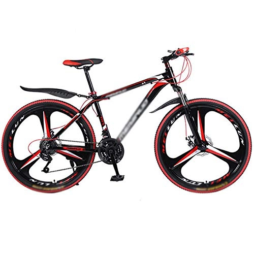 Mountain Bike : N\A ZGGYA Bycley Hybrid, Cornice in Lega di Alluminio in Acciaio al Carbonio, Bike da 26 Pollici, Freni a Doppio Disco, PVC Tutti i Pedali in Alluminio