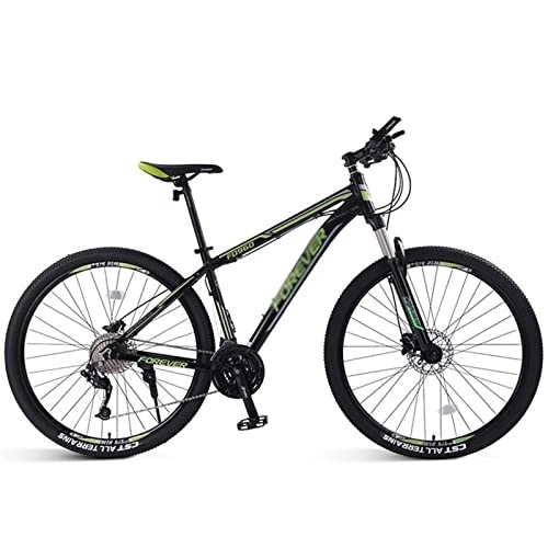 Mountain Bike : QCLU Biciclette for Adulti di Montagna, 33 velocità Rigido Mountain Bike con Doppio Disco Freno Telaio in Alluminio con Sospensione Anteriore della Bici della Strada di Uomini, 26 / 29inch