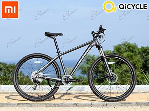 Mountain Bike : QiCycle Mountain Bike Telaio in Alluminio, Freni A Disco E Cambio Shimano di XIAOMI QICYLE MTB HA GPS A Bordo
