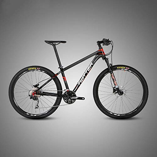 Mountain Bike : SChenLN Mountain Bike in Lega di Alluminio 30 velocità Freni a Disco Olio Biciclette Fuoristrada Adatte per Biciclette per Adulti-Rosso_29 * 17 Pollici