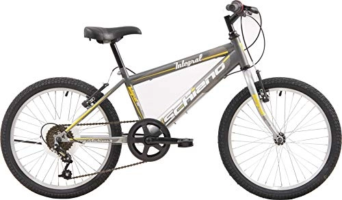 Mountain Bike : SCHIANO Integral 20 pollici 31 cm ragazzi 6G freno cerchione Grigio / Antracite