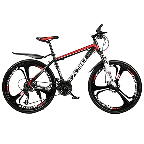 Mountain Bike : SHANJ Mountain Bike da 24 / 26 Pollici per Donne / Uomini Adulti, Bicicletta MTB 21-30 velocità con Forcelle Ammortizzate, Freni a Doppio Disco, Bicicletta da Città per Pendolari