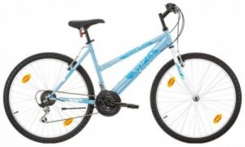 Mountain Bike : Sofia 26 pollici 46 cm ragazza 18 G freno Rim Light Blue