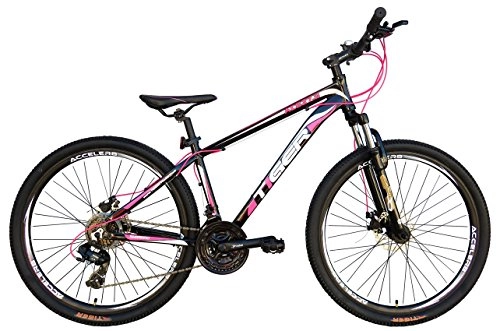 Mountain Bike : Tiger Ace 650b – mountain bike da donna, velocità, freni a disco, 17'' / 17, 7 cm