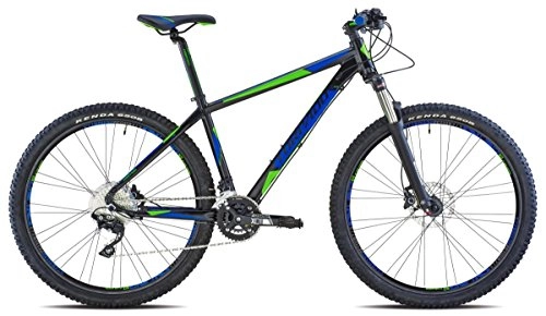 Mountain Bike : TORPADO Bici MTB Neptune 27, 5'' Alu 2x10v Disco Taglia 38 Nero Blu v17 (MTB Ammortizzate) / Bicycle MTB Neptune 27, 5'' Alu 2x10s Disc Size 38 Black Blue v17 (MTB Front Suspension)