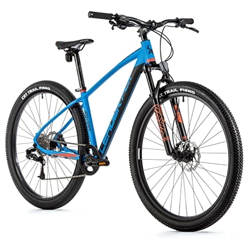 Mountain Bike : Velo Muscolare MTB 27, 5 Leader Fox Sonora 2023 Blu 8v Telaio 16 Pollici (taglia adulto da 160 a 168 cm)
