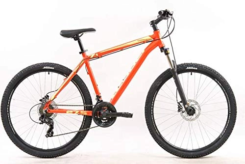Mountain Bike : VTT Mountain Bike 27, 5", Telaio in Alluminio, Forcella telescopica, Doppio Disco Dotato di Maniglie, deragliatori e Ruota Libera Shimano