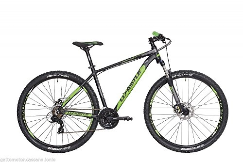 Mountain Bike : WHISTLE Bici Bicicletta MTB PATWIN M48 1725 21S Alluminio Freni A Disco