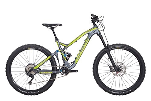 Mountain Bike : WHISTLE Bici Dakota 1721 27.5" 11-velocità Taglia 48 Grigio / Giallo 2018 (MTB Biammortizzate) / Bike Dakota 1721 27.5" 11-Speed Size 48 Grey / Yellow 2018 (MTB Full Suspension)