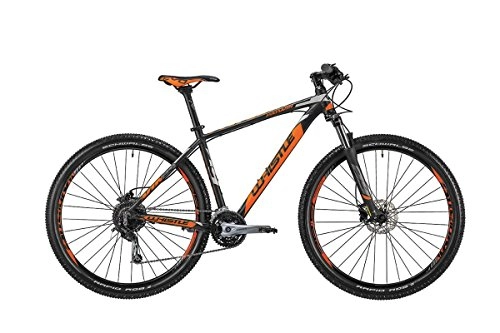 Mountain Bike : WHISTLE Bici Patwin 1831 29'' 9-velocità Taglia 43 Nero / Arancione 2018 (MTB Ammortizzate) / Bike Patwin 1831 29'' 9-Speed Size 43 black / orange2018 (MTB Front Suspension)