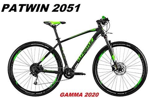 Mountain Bike : WHISTLE Bici PATWIN 2051 Ruota 29 Shimano DEORE 18V SUNTOUR XCM RL Gamma 2020 (43 CM - S)