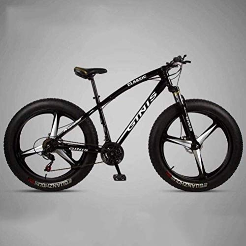 Mountain Bike : WJSW Mountain Bicycle - City Road Bicycle Dual Suspension Mountain Bikes Sports Leisure (Colore: Nero, Dimensioni: 24 velocità)