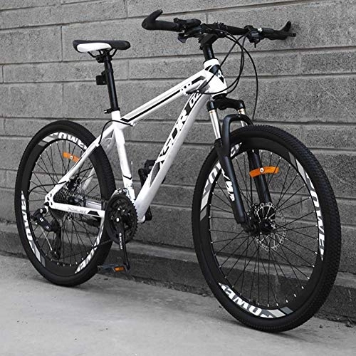Mountain Bike : WYBD.Y Mountain Bikes 21 Freni A Disco Meccanici Spostabili Telaio in Acciaio al Carbonio Leggero, #d, 24inch