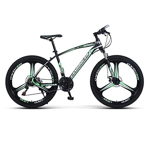 Mountain Bike : XUDAN Mountain Bike 21 / 24 / 27 Speed Shifter Ruote da 24 / 26 Pollici Biciclette Telaio in Alluminio Freni A Doppio Disco Bicicletta da Uomo da Donna
