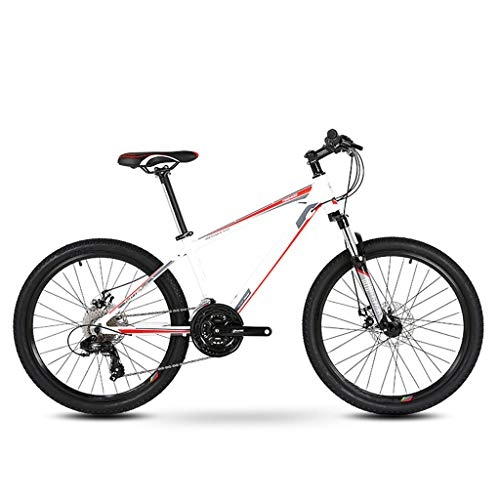 Mountain Bike : XXL Mountain Bike Alluminio Bicicletta Biammortizzata Freno a Doppio Disco Bcicletta da Montagna per Uomini e Donne Adulti (26 Pollici, 21 velocità)