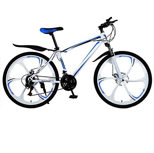 Mountain Bike : Yfkjh Mountain Bike, 24 Pollici Leggero Una Ruota Cross-Country Velocità Variabile Alluminio Bicicletta per Adolescenti 24" 21 Velocità