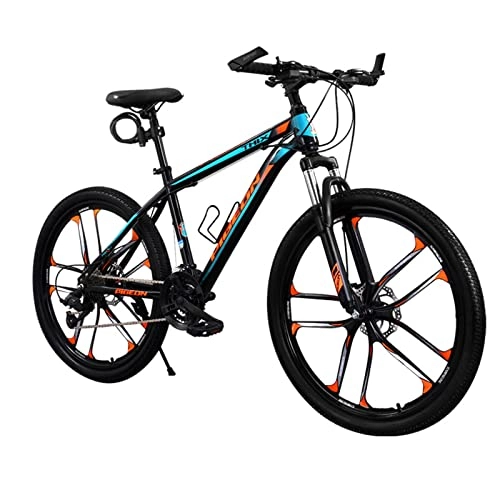 Mountain Bike : zcyg Bike di Montagna, 27 velocità in Mountain Bike in Alluminio, Ruote da 24 / 26 Pollici, con Freno A Disco, Peso Leggero per Donne da Uomo(Size:26inch)