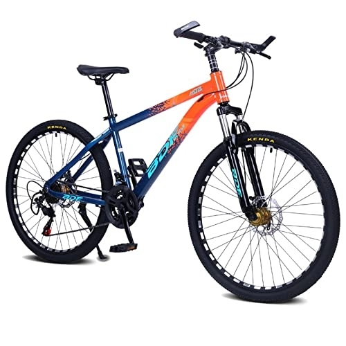 Mountain Bike : zcyg Mountain Bike per Adulti, 24 velocità, Ruote da 26 Pollici, Telaio in Alluminio, Freni A Disco, Colori Multipli(Size:26inch, Color:D)
