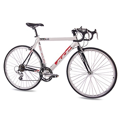 Bicicletas de carretera : 28KCP Run 1.0Bicicleta de carreras aluminio 14marchas Shimano Blanco y Negro71, 1cm (28pulgadas), tamao Rahmenhhe: 59 cm, tamao de rueda 71.10 centimeters