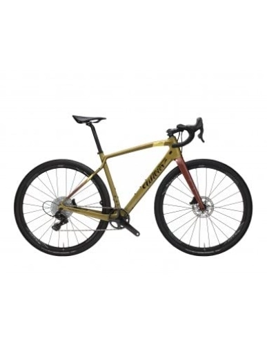 Bicicletas de carretera : Bicicleta de carbono gravel WILIER Jena GRX 1x11v 2023 - Verde oliva, L