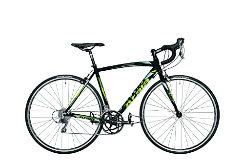 Bicicletas de carretera : Bicicleta de carretera modelo 2021 Atala SLR 150, 16 velocidades, color negro / amarillo, talla L, 180 cm - 195 cm