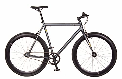 Bicicletas de carretera : Bicicleta Fixie / Single Crest Estate Gris Aluminio, tamaño XS - XL (S 52)