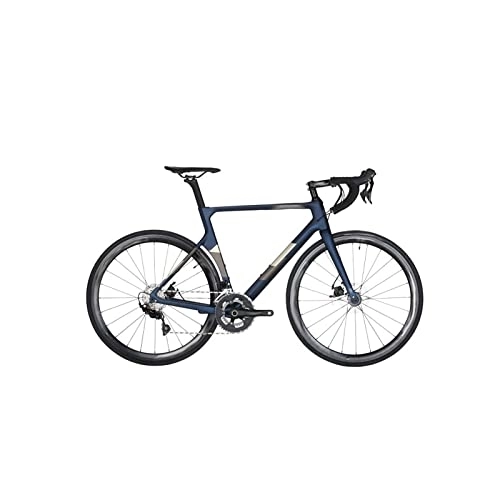 Bicicletas de carretera : Bicycles for Adults Professional Racing Bike 22 Speed Adult Bike Carbon Fiber Frame Road Bike (Color : Blue, Size : Large)