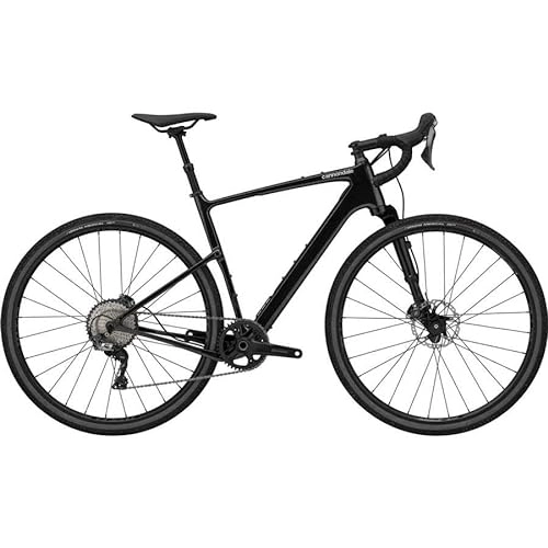 Bicicletas de carretera : Cannondale Topstone Carbon Lefty 2 - Negro, talla M