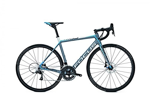 Bicicletas de carretera : Carreras Focus Cayo Disc Rival 22 g 28 ', grey / white / blue