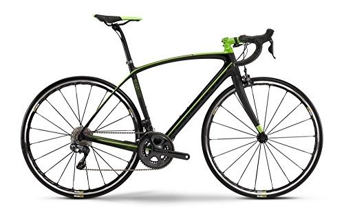 Bicicletas de carretera : Carreras Haibike Affair 8.60 28 '22 marchas Carbon Mate / verde, color - UD carbon matt / grün, tamaño 52, tamaño de rueda 28.00 inches