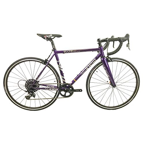 Bicicletas de carretera : Cinelli Bicicleta de carretera Vigorelli, morado, 59 cm / XL