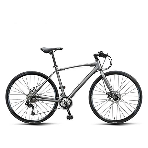Bicicletas de carretera : City Commuter Bikes, Bicicletas de Carretera con suspensión de Aluminio, Bicicletas de Carretera con Frenos de Disco, Disponibles en Negro y Gris. GH