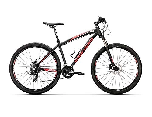 Bicicletas de carretera : Conor 6700 29" Bicicleta Ciclismo Unisex Adulto, Negro / Rojo, MD