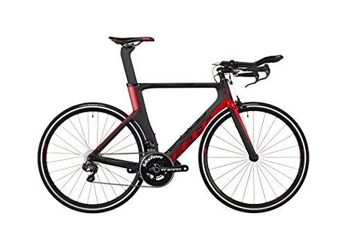 Bicicletas de carretera : Felt B2 - Bicicletas triatlón - rojo / negro Tamaño del cuadro 54 cm 2016