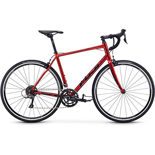 Bicicletas de carretera : Fuji Sportif 2.3 Road Bike 2020 - Bicicleta de carretera (49, 5 cm, 700 c), color rojo metálico