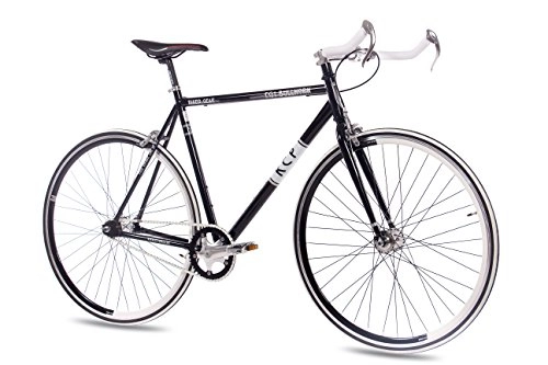 Bicicletas de carretera : KCP - FG-1 BULLHORN Bicicleta de carretera, tamao 28'' (71, 1 cm), color blanco, 1 velocidad, 56 cm