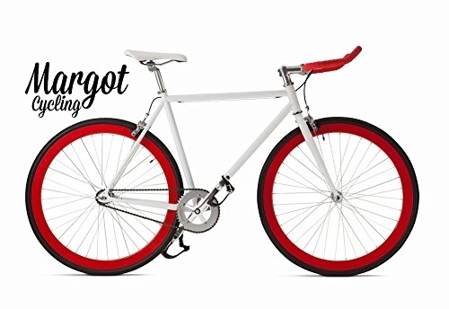Bicicletas de carretera : Margot Cycling Europa Bici Fixie – Fixed Bike Modelo: Bullhorn. Talla: 58